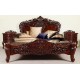 Rococo baroque bed 160x200 cm