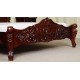 Rococo Baroque Bed 200x200 cm