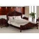 Rococo Baroque Bed 150x200 cm king size