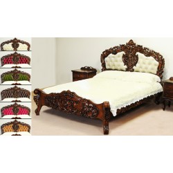 Rococo baroque bed