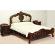 Rococo baroque bed 150x200 cm