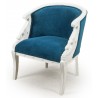 Swan armchair empire style white