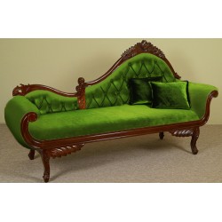 Chesterfield chaise longue sofa