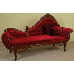 Chesterfield chaise longue sofa