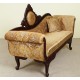 Sofa louis velvet fabric