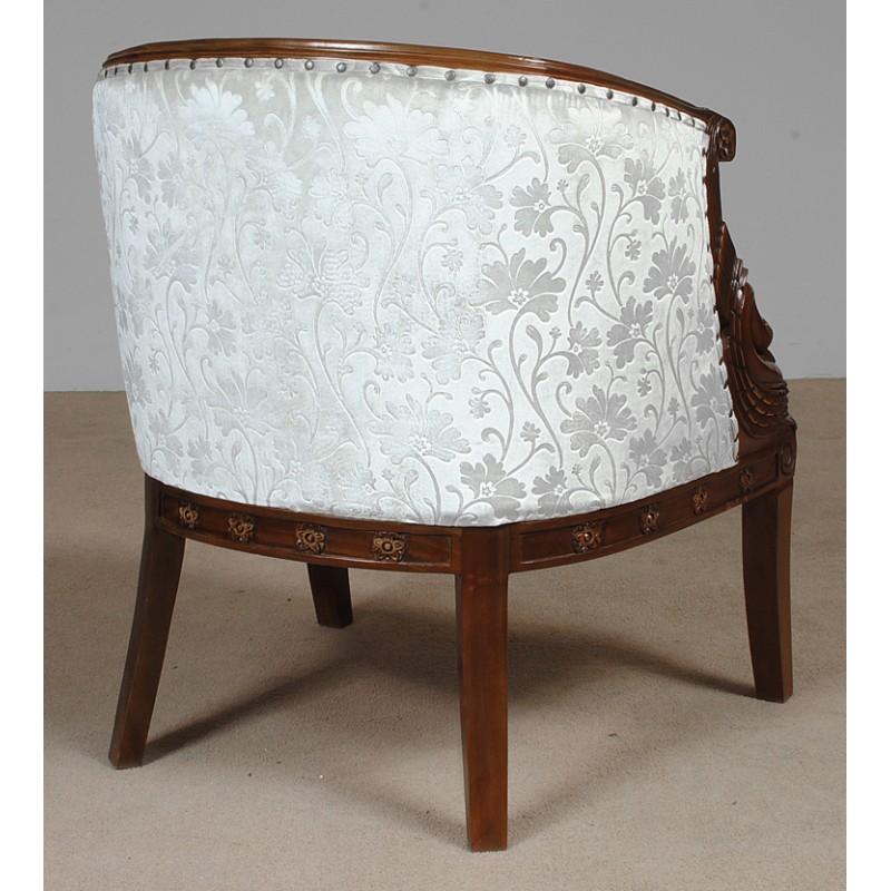 Swan Armchair Empire Style Livetime Pl Swan Armchair Empire Style