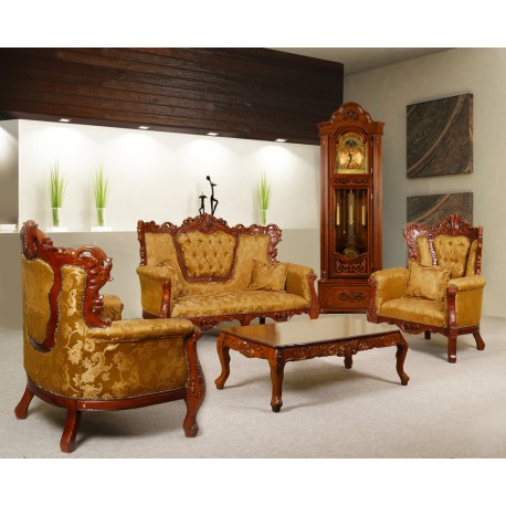 Sofa + 2 armchairs set baroque rococo