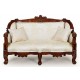 Komplet wypoczynkowy kanapa + 2 fotele barok rokoko
