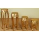 Gold louis plant stand 4 pcs set