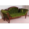 Sofa Chesterfield XXL velvet fabric