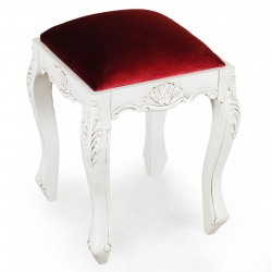 White stool louis style