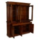 Colonial library glass cabinet