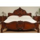 Rococo baroque bed 200x200 cm