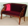 Swan sofa 2-seater empire style