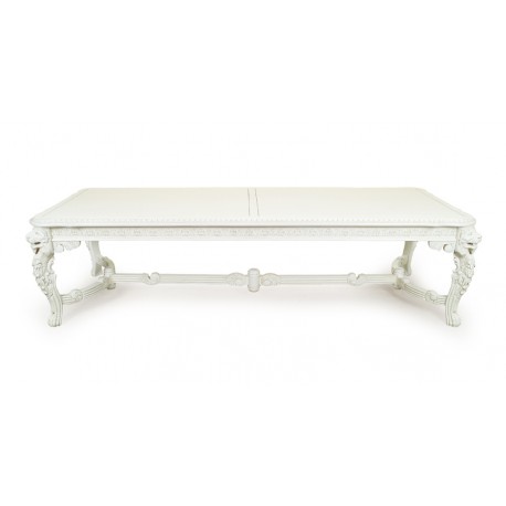 White lion king dining table empire 300 cm