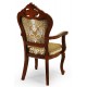 Židle s područkami baroko rokoko
