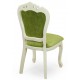 White dining chair baroque rococo