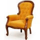 Sessel louis Chesterfield Samt