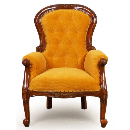 Sessel louis Chesterfield Samt