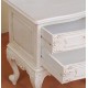 Bílý noční stolek komoda rokoko baroko 78238