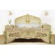 Кровати в стиле барокко рококо слоновая кость 160x200 см
