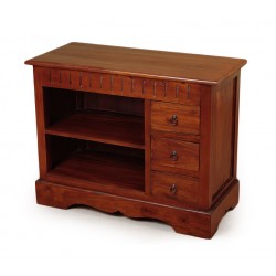 TV commode cupboard 90 cm colonial style