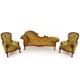 Louis chaise longue sofa