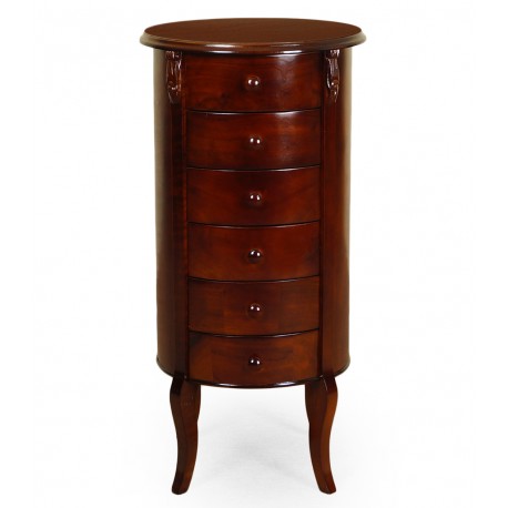 Louis round commode