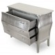 Silver commode