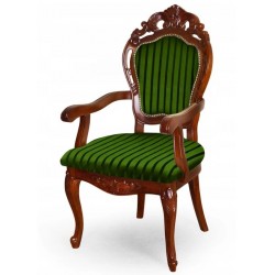 Louis-Barock-Stuhl mit Armlehnen