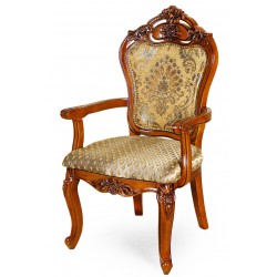 Krzesło rzeźbione fotel ludwik barok rokoko