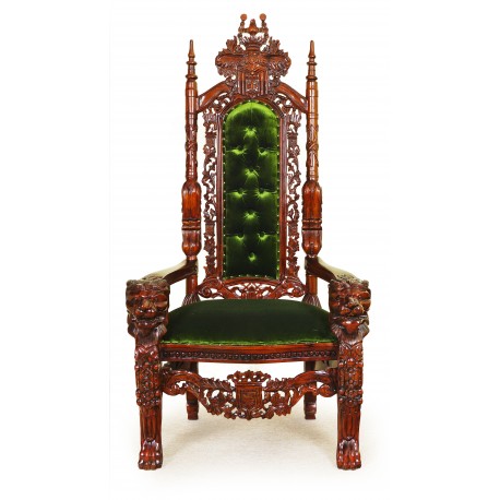 Lion king wedding throne chair armchair