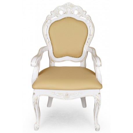 Židle s područkami baroko