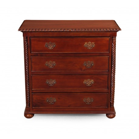 Commode chiffonier empire 6 drawers louis