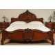 Rococo baroque bed 140x200 cm