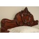 Baroque Rococo Bed 140x200 cm