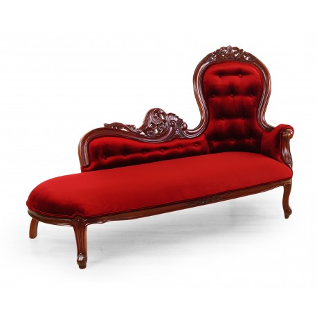 Louis chaise longue sofa