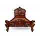 Rococo Baroque Bed 100x200 cm