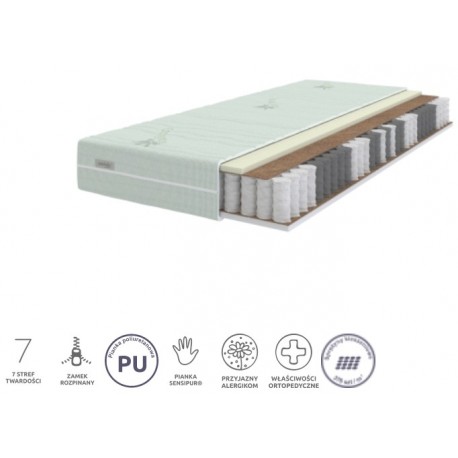 Pocket spring mattress Sembella Smart Natura