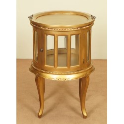 Zlatý čajový stolek