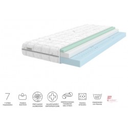 Memory foam mattress 80x200 cm Sembella Modulia Bultex