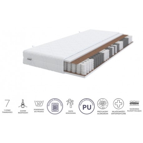 Pocket spring mattress Sembella Smart Natura