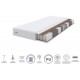 Pocket spring mattress 80x200 cm two-sided Sembella Smart Natura