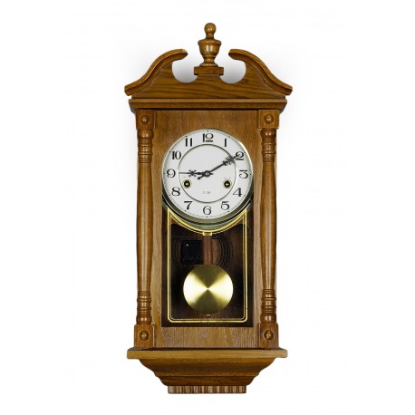 Wall clock with pendulum