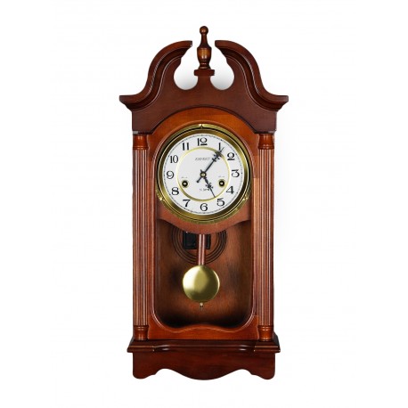 Wall clock with pendulum