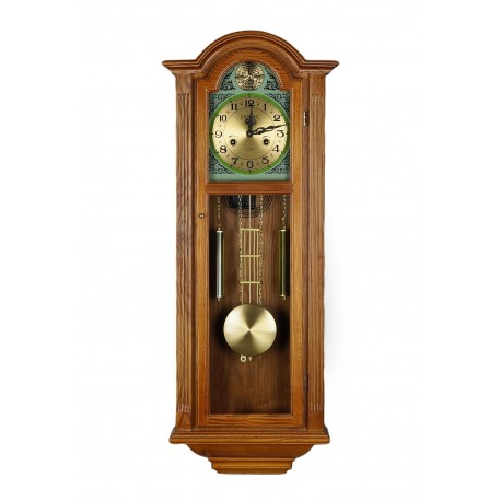 Wall clock with pendulum