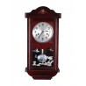 Wall clock with pendulum