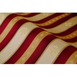 Alexandria Burgundy- żakard materiał tapicerski