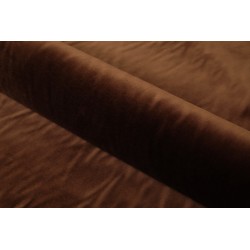 Miś brunatny - welurowymateriał tapicerski