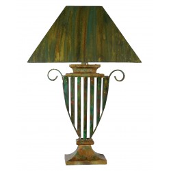 Lampa witrażowa w stylu Tiffany